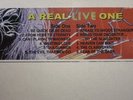 A REAL LIVE ONE - IRON MAIDEN VINYL RECORD
