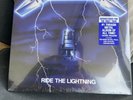 Metallica LP Ride The Lightning BLUE SPLATTER Anniversary Vinyl Record   IN HAND