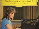 classical LP:MARTHA ARGERICH - PIANO RECITAL/Deutsche Grammophon LPM18672/tulips