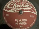 Checker 78 RPM Bo Diddley - I’m A Man / Bo Diddley 814 V+