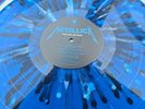 Metallica LP Ride The Lightning BLUE SPLATTER Anniversary Vinyl Record   IN HAND