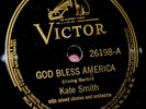 Kate Smith God Bless America / Star Spangled Banner 78 PLAY GRADED Fully Tested