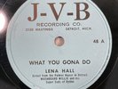 J-V-B #48 Lena Hall Washboard Willie RARE Detroit Blues JVB 78 NM