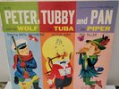 Peter & the Wolf Tubby the Tuba Pan the Piper: Starring Basil Rathbone Vinyl LP