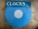 Coldplay - Clocks 12”Mix / Radio Edit Blue Vinyl Promo