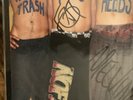 NOFX White SIGNED Trash two Heebs Bean VINYL wolves clothing war errorism misfit