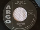 Etta James, Nice Copy , I Just Want To Make Love To You/At Last, 45rpm Argo 5380