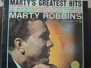 Marty Robbins signed MARTY'S GREATEST HITS, Stereo LP,33,CoA