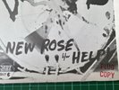 THE DAMNED NEW ROSE  UK  VERY  RARE PLUG COPY  DELGA  PUNK STIFF  RECORDS