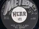 Memphis Rockabilly Bopper Reissue 45 BILL BOWEN Have Myself A Ball METEOR hear