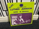 LUTHER JOHNSON. BORN IN GEORGIA. FRENCH BLACK AND BLUE.  EX/EX