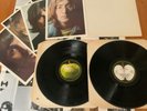 The Beatles White Album LP  2 x Vinyl Complete Poster + 4 x Photo’s FaB  EX++