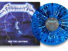 Metallica Ride The Lightning 40th Anniversary Blue Splatter Vinyl LP - Brand New