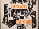 The Savages Live 'n Wild LP Duane 1047 Ressurrection Records Reissue