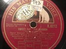 Oscar Aleman - HMV His Masters Voice X 6212 - Sweet Sue / Limehouse Blues