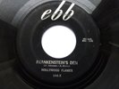 HOLLYWOOD FLAMES 45 'FRANKENSTEIN'S DEN' USA EBB 1958 DOO WOP HALLOWEEN STROLLER