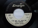 CHARLES WALKER 45 GOT MY EYES ON THE WORLD USA ENSIGN WILD 1959 BLUES ROCKER V++