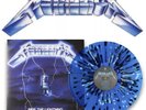 Metallica Ride The Lightning 40th Anniversary Blue Splatter Vinyl In Hand
