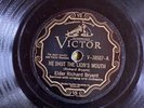 Victor 38507 Elder Richard Bryant  LION's MOUTH  78 rpm Sanctified skiffle/Jug
