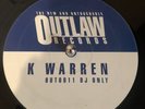 K Warren – When I Close My Eyes 12 Inch UK Garage Vinyl