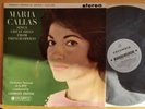 Rare Maria Callas Pretre Sings French Operatic Arias LP Columbia SAX 2410 UK ED1