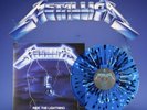 Metallica Ride The Lightning 40th Anniversary Blue Splatter Vinyl  In Hand
