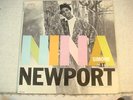 LP - NINA SIMONE AT NEWPORT - DG -GOLD LABEL  - MONO  - ORIGINAL