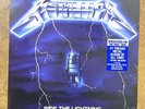 Metallica - Ride The Lightning BLUE SPLATTER Anniversary Vinyl   In Hand️