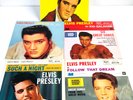 5 x Elvis Presley EPs - Follow That Dream / Peace In The Valley / Kid Galahad