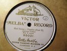 1904 Nellie MELBA RECORD G&T Mauve Signature HAMLET Ophelia's Mad Scene II 95021