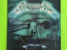 Metallica Ride The Lightning French Misprint Green Picture Disc