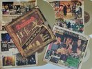 THE DAMNED - BLACK IS THE NIGHT DEFINITIVE ANTHOLOGY- 4 x LP - GOLD - NR MINT
