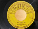 Rockabilly 45 WARREN SMITH Sweet, Sweet Girl / Goodbye Mr. Love SUN 314 VG+/NM-