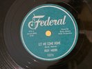 R&B 78rpm RUDY MOORE Step It Up And Go / Let Me Come Home FEDERAL 12276 VG++