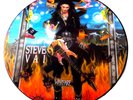 EX/EX Steve Vai Passion And Warfare PICTURE DISC VINYL LP 1990