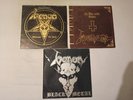 3x VENOM - Welcome to Hell, Black Metal, At War with Satan LPs
