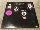 KISS PROMO LP 1974 Casablanca NB 9001 WLP WHITE LABEL w/ HYPE NO 