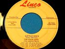 THE FOUR SONS '59 ROCKABILLY INSTRUMENTAL 45 RECORD LITTLE ROCK /MIDNIGHT SUNSET