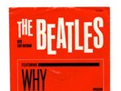 Beatles Why and cry for a shadow 45 record and sleeve vg+