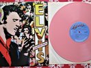 ELVIS PRESLEY elvis's 40 greatest (pink vinyl) 2X LP EX album, hits, best of
