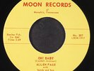 ALLEN PAGE: oh  baby / i wish you were wishing MOON 7