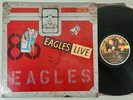 Eagles Eagles Live 2 LPs Promo Embossed cover Poster