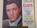 Elvis Presley RETURN TO SENDER (ROCK N ROLL 45/PS) RCA 8100 PLAYS VG++ NO NOISE