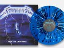 METALLICA Ride The Lightning Blue Splatter Vinyl 40th Anniversary Limited 2024