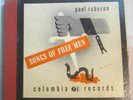 PAUL ROBESON -- Four 78's & Album -- SONGS OF FREE MEN -- Columbia Set # M-534