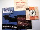 HI-FI SOUND STEREO TEST RECORD LP 1974 HFS75 Plus THREE OTHER stereo test discs