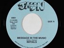 Modern Soul Boogie 45 - Initials - Message In The Music - JMDN - VG++