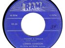 LONNIE JOHNSON	Rama RR-20 This Love Of Mine / I Found A Dream -  1953 Blues