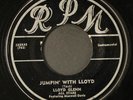 LLOYD GLENN: jumpin' with lloyd / new flying home RPM 7