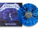 METALLICA Ride The Lightning LP 40th Anniversary Blue Splatter Vinyl